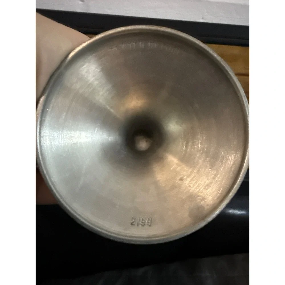 Pewter by Poole / Reticulated Candy Dish / 2199